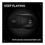 Logitech PRO X SUPERLIGHT 2 DEX SE LIGHTSPEED Wireless Gaming Mouse Black 910-007834