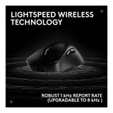 Logitech PRO X SUPERLIGHT 2 DEX SE LIGHTSPEED Wireless Gaming Mouse Black 910-007834