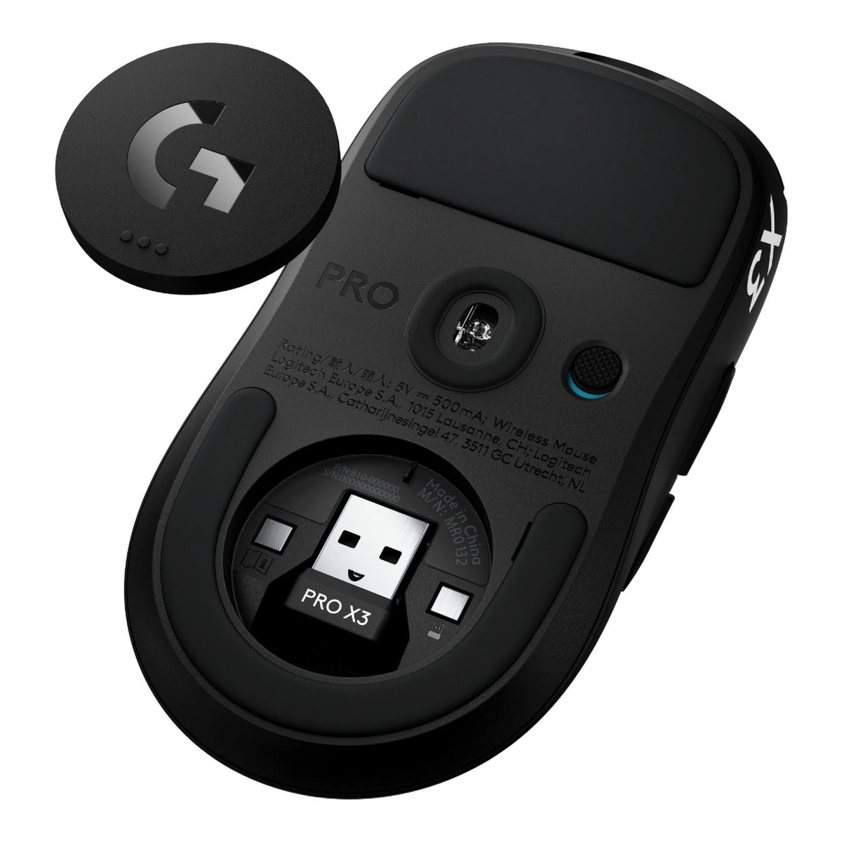 Logitech PRO X3 SUPERSTRIKE LIGHTSPEED Wireless Gaming Mouse Pink Eclipse 910-007870