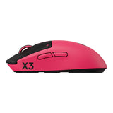 Logitech PRO X3 SUPERSTRIKE LIGHTSPEED Wireless Gaming Mouse Pink Eclipse 910-007870
