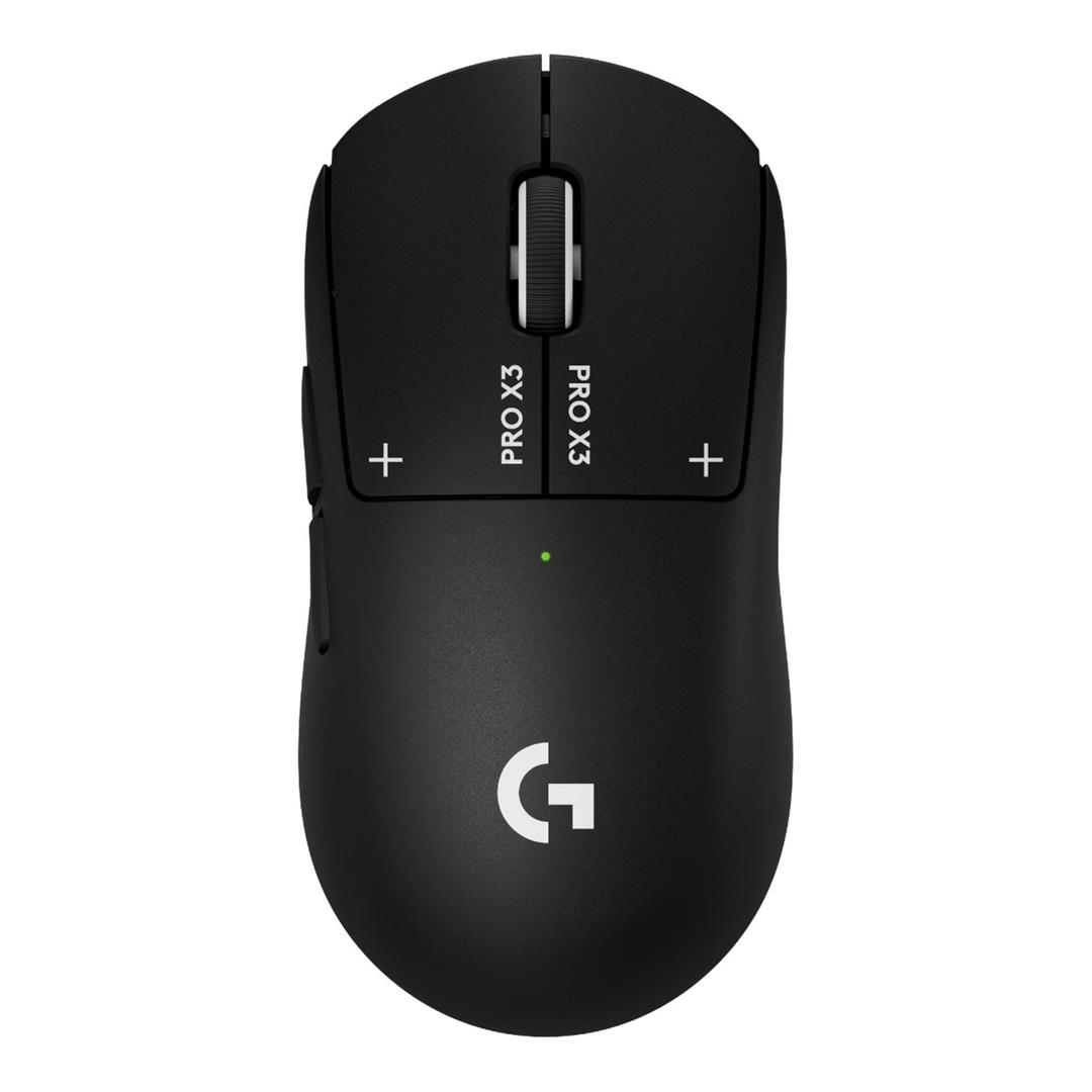 Logitech PRO X3 SUPERSTRIKE LIGHTSPEED Wireless Gaming Mouse Midnight Black 910-007879