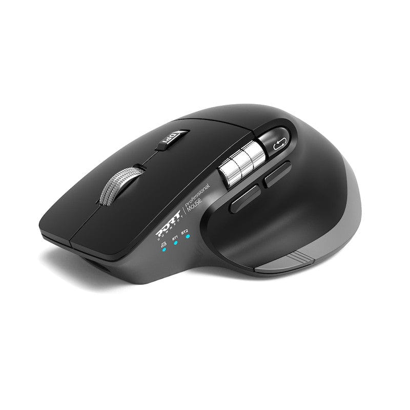 Port Designs Ultimate USB-C Rechargeable Wireless Bluetooth Mouse Black 910203