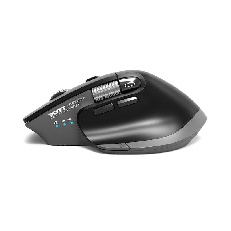 Port Designs Ultimate USB-C Rechargeable Wireless Bluetooth Mouse Black 910203