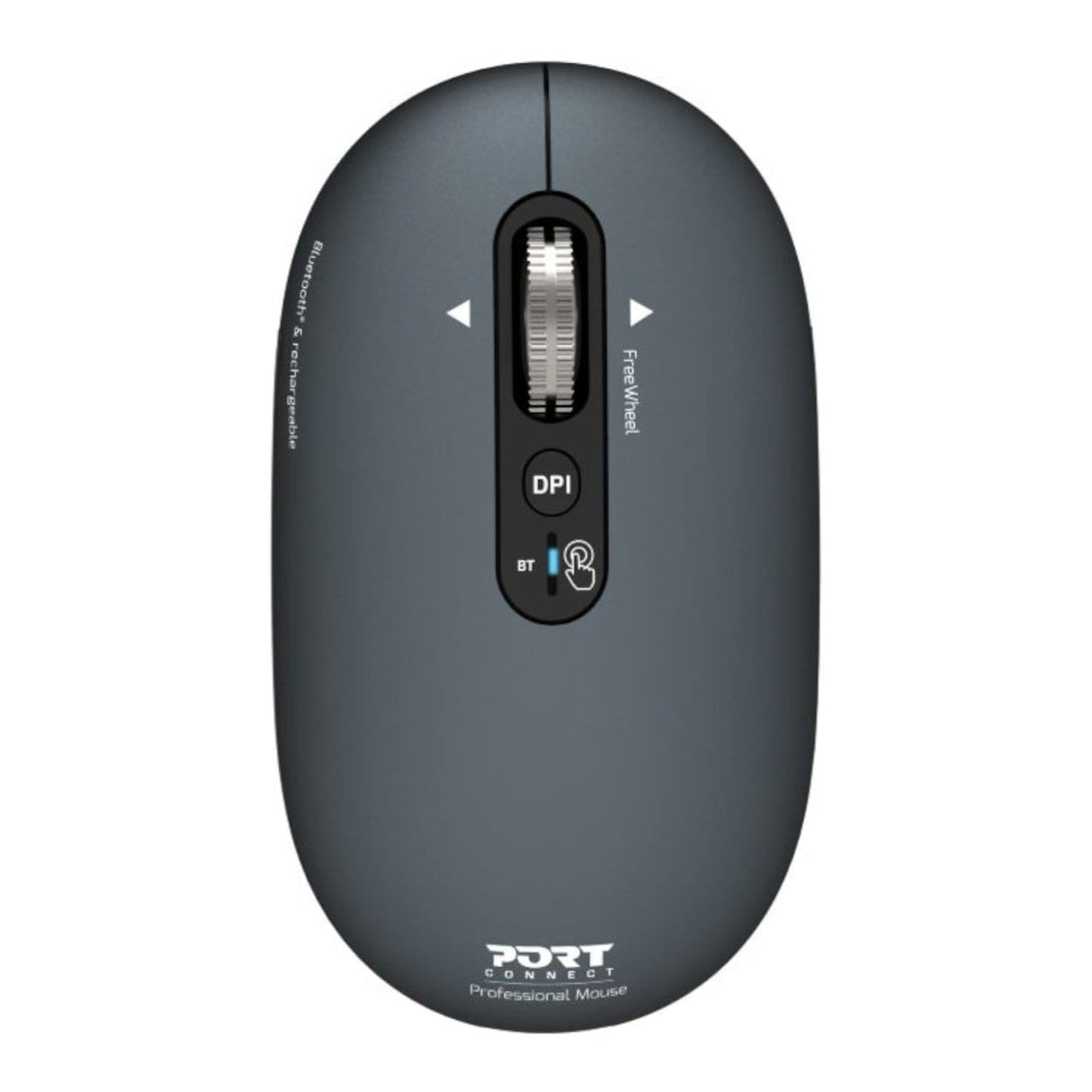 Port Designs PURE MAC Wireless Bluetooth Mouse Shadow 910501