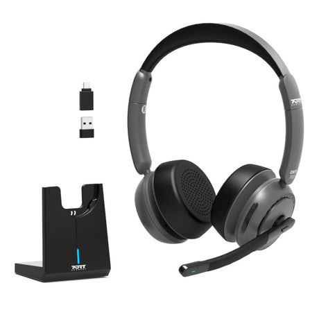 Port Designs PRO ON'R 700 Bluetooth Stereo Microphone Helmet with Base 912003