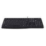 Logitech® K120 Wired Keyboard Black 920-002479