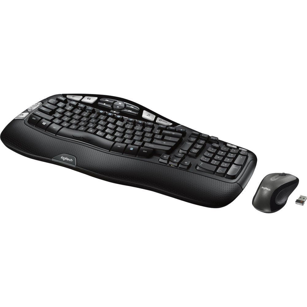 Logitech MK550 Wireless Wave Keyboard and Mouse Combo 920-002555