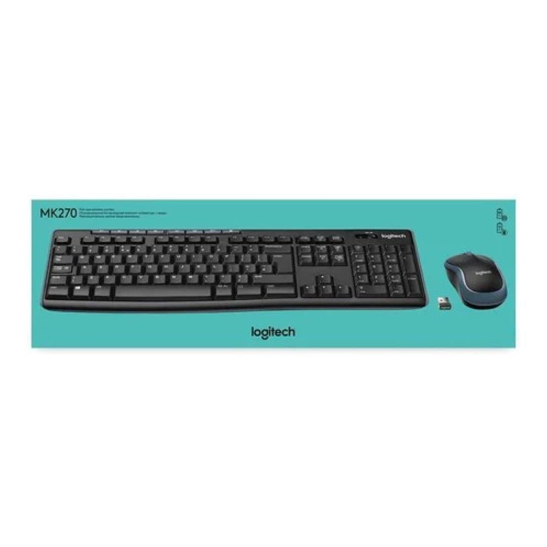 Logitech® MK270 Wireless Keyboard and Mouse Combo 920-003381