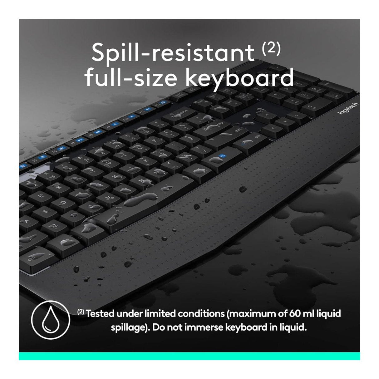 Logitech MK345 Keyboard and Mouse Combo Black 920-006489