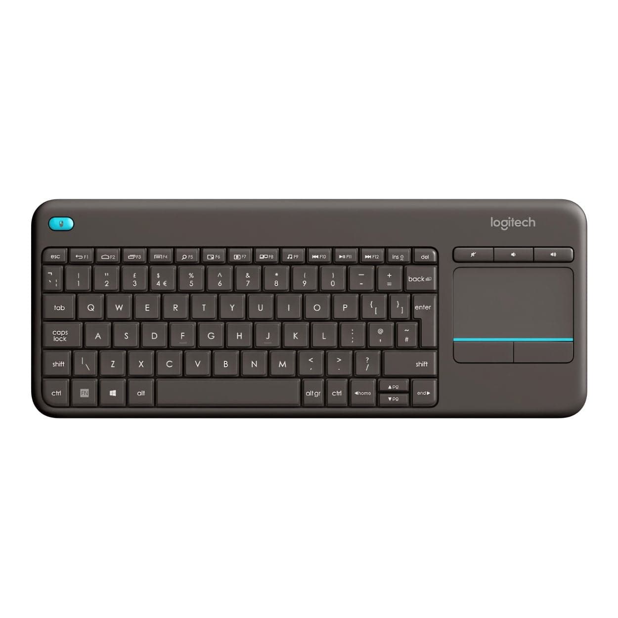 Logitech K400 PLUS Wireless Touch Keyboard 920-007145 – FirstShop