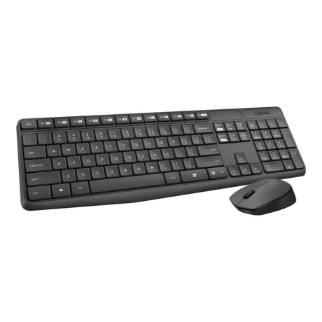 Logitech Wireless Keyboard and Mouse Combo Black 920-007949