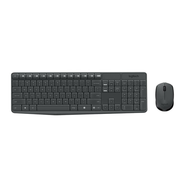 Logitech Wireless Keyboard and Mouse Combo Black 920-007949