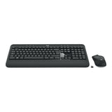 Logitech MK540 Advanced Wireless Keyboard and Mouse Combo US Layout Black 920-008691