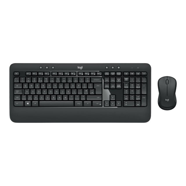 Logitech MK540 Advanced Wireless Keyboard and Mouse Combo US Layout Black 920-008691