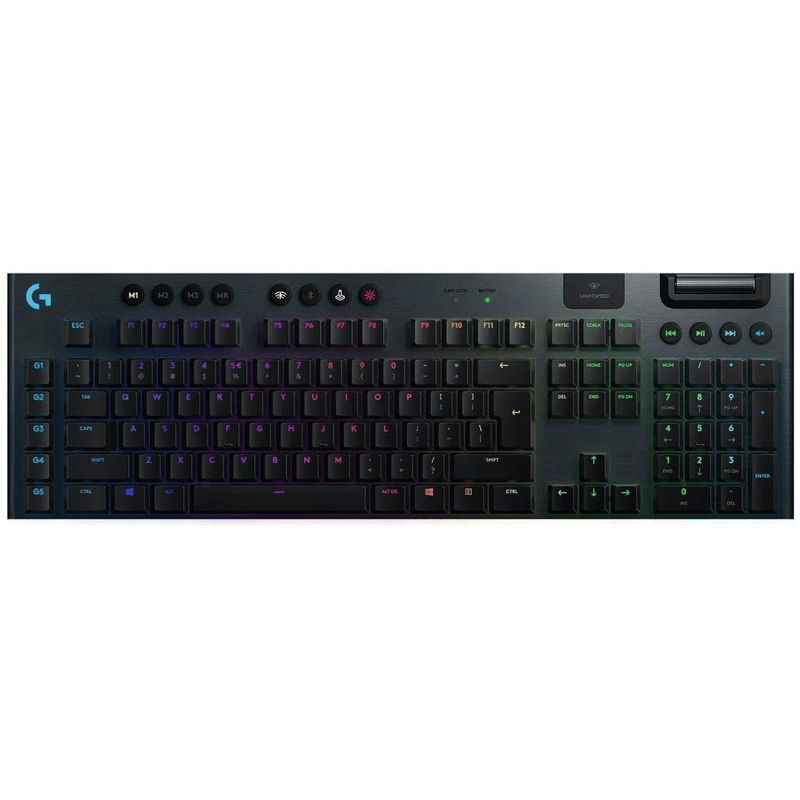 Logitech G915 Lightspeed Wireless RGB Gaming Keyboard Tactile 920-008910