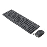 Logitech® MK295 Silent Wireless Keyboard and Mouse Combo Graphite 920-009813