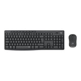 Logitech® MK295 Silent Wireless Keyboard and Mouse Combo Graphite 920-009813