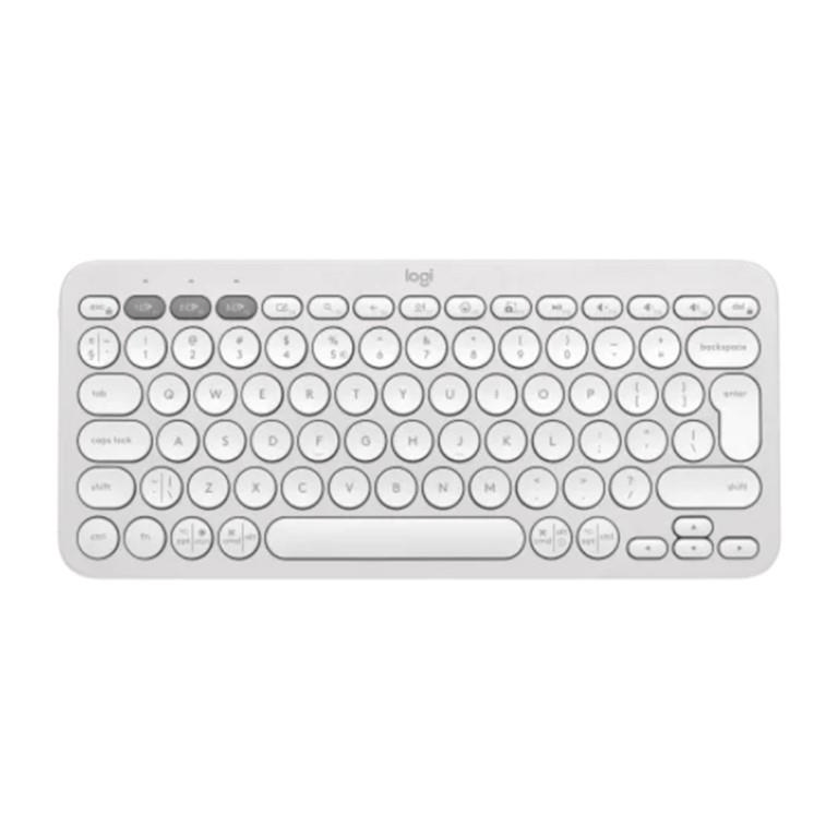 Logitech Pebble Keys 2 K380s Bluetooth Keyboard - White 920-011852