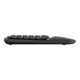 Logitech Wave Keys Wireless Ergonomic Keyboard - Graphite 920-012281