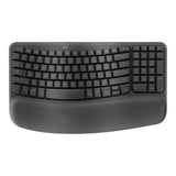 Logitech Wave Keys Wireless Ergonomic Keyboard - Graphite 920-012281