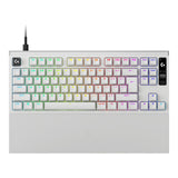 Logitech PRO X2 RAPID TKL Wired Gaming Keyboard White 920-014097