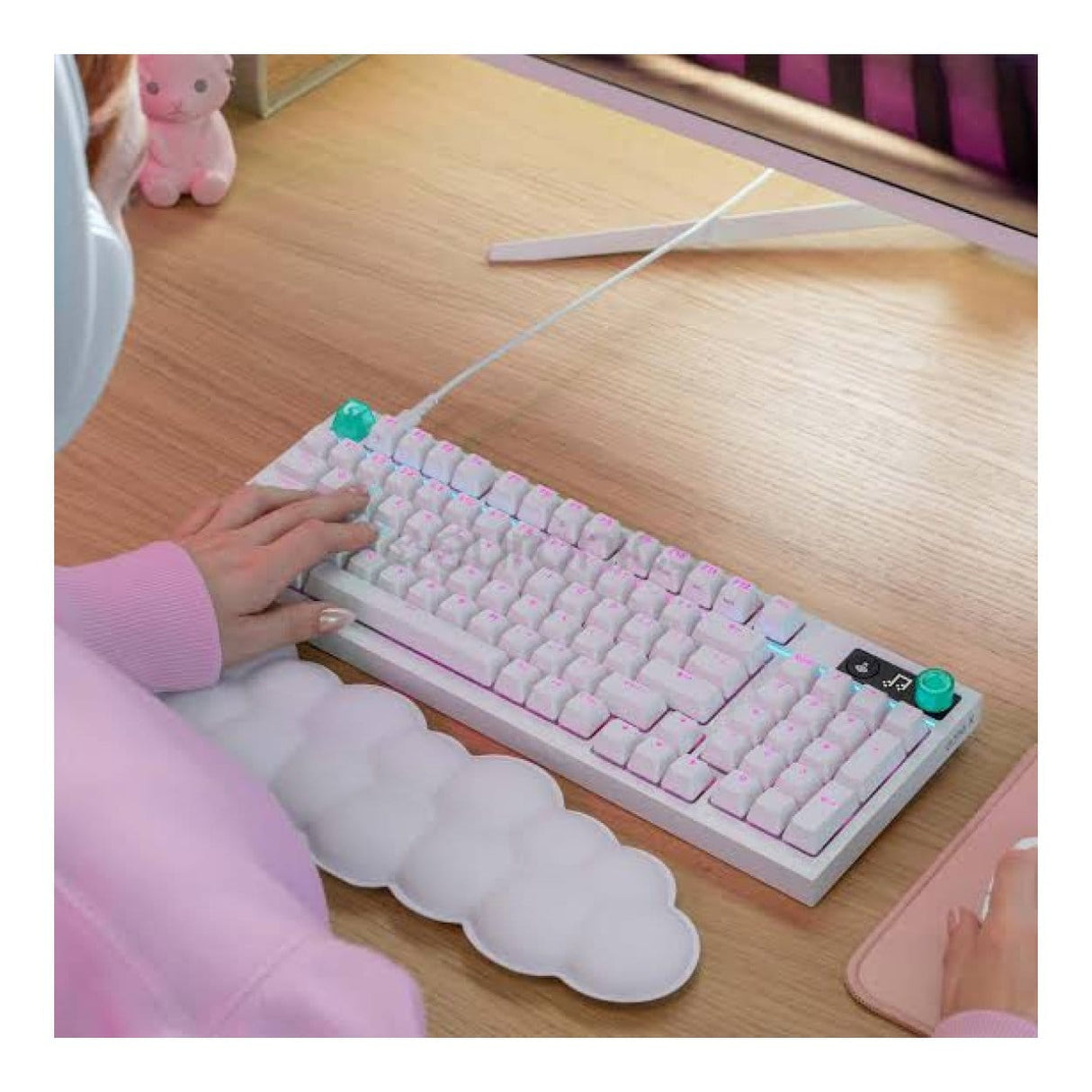 Logitech G316 X 98 Wired Tactile Mechanical Gaming Keyboard White 920-014231