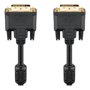 Goobay 1.8m DVI-D Dual Link Gold-Plated Cable 93574