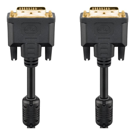 Goobay 1.8m DVI-D Dual Link Gold-Plated Cable 93574