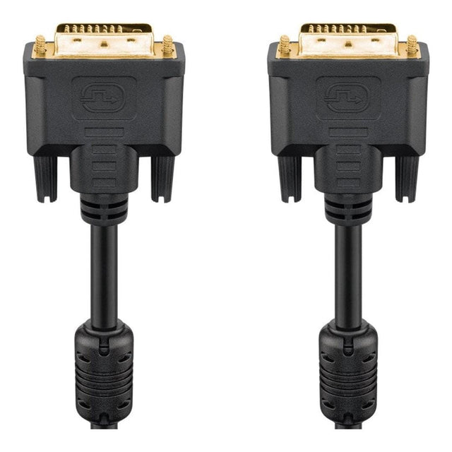 Goobay 1.8m DVI-D Dual Link Gold-Plated Cable 93574