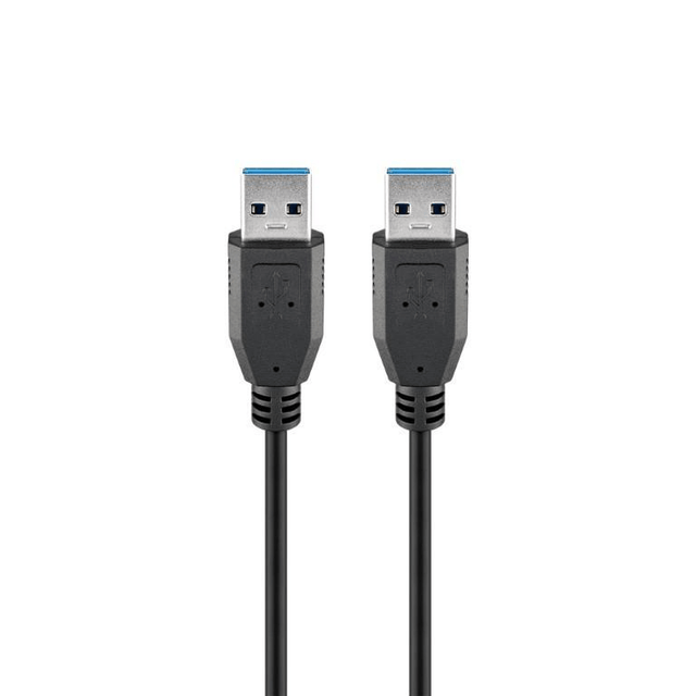 Goobay USB 3.0 SuperSpeed Male to Male 3m Cable Black 93929