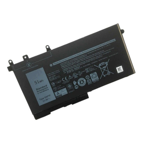 Origin Storage Dell 51WHR 3 Cell Lithium Ion Battery 93FTF