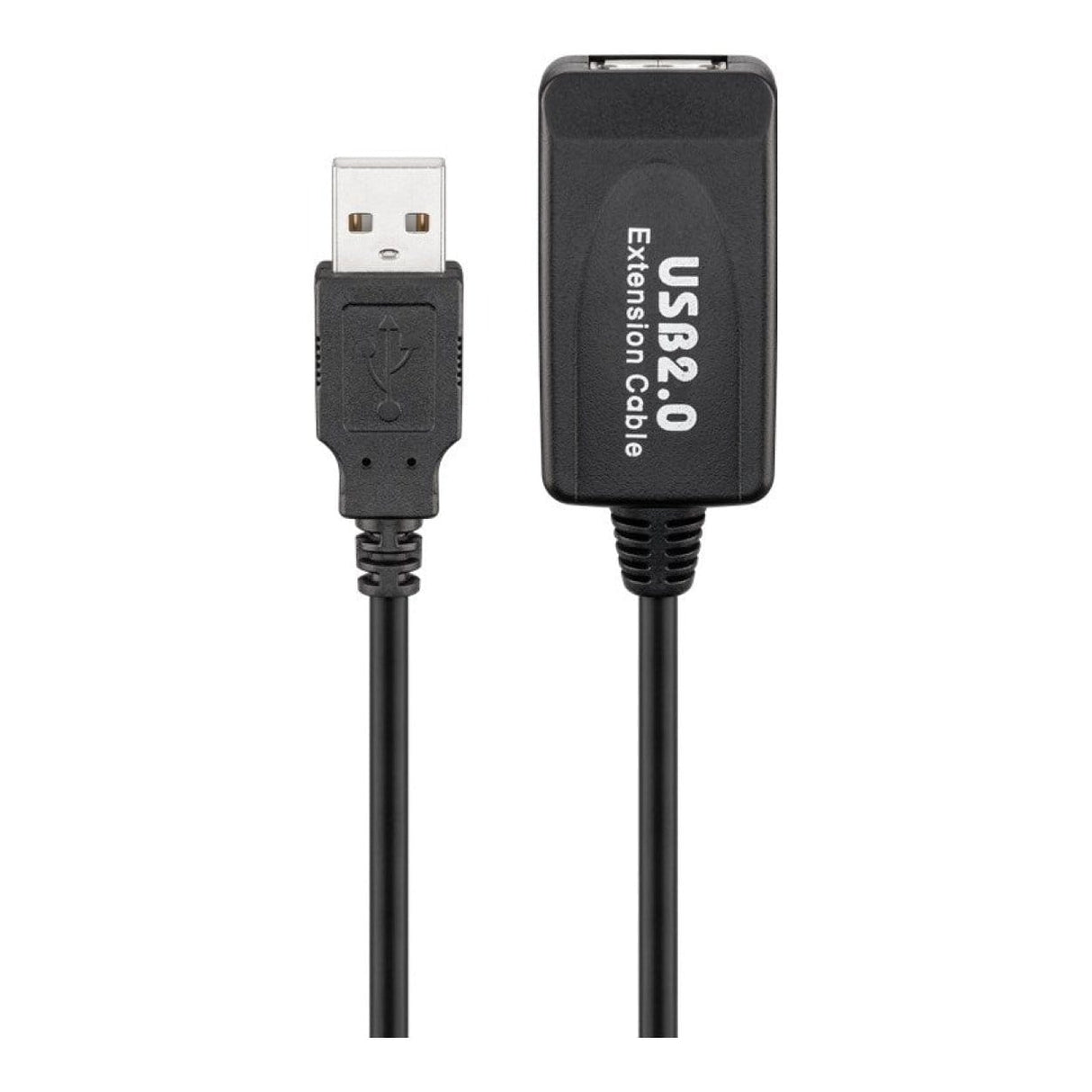 Goobay 10m Active USB 2.0 Extension Cable Black 95119