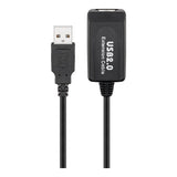Goobay 10m Active USB 2.0 Extension Cable Black 95119