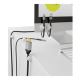Goobay Cable Management 1-slot 5-piece Set White 95183