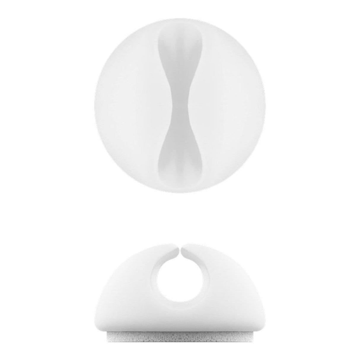 Goobay Cable Management 1-slot 5-piece Set White 95183