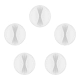 Goobay Cable Management 1-slot 5-piece Set White 95183