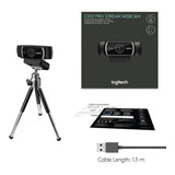 Logitech C922 Pro Stream FHD 1080P Webcam 960-001089