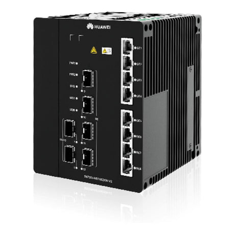 Huawei CloudEngine S5735I-H8U2XN-V2 8-port PoE++ 2x10GE SFP+ Ports DIN Rail Mounting Industrial Switch 98012685