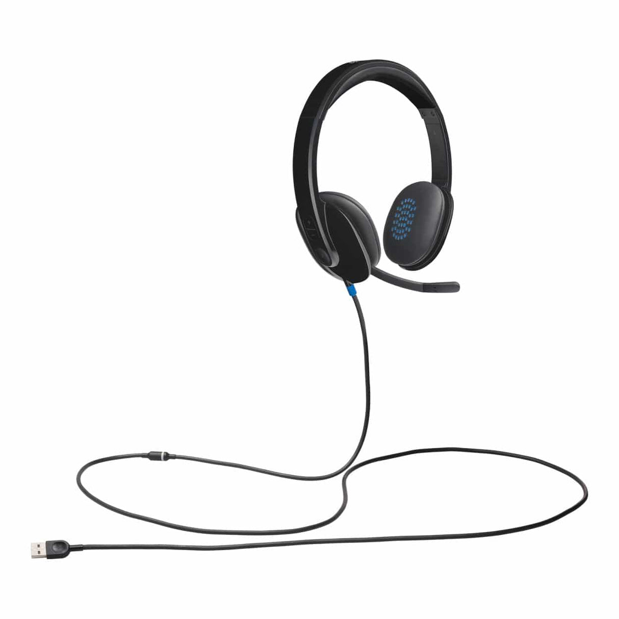 Logitech H540 Wired USB Headset with Noise Cancelling Mic 981-000481