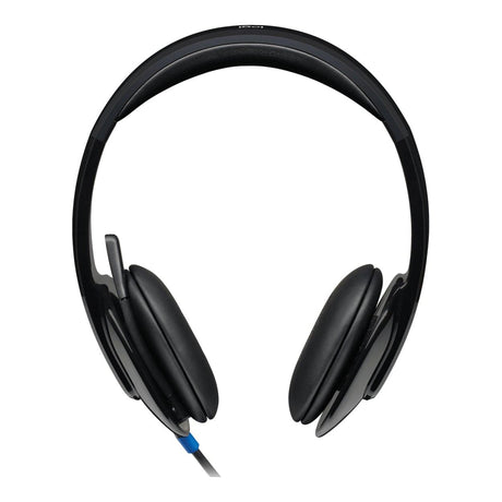 Logitech H540 Wired USB Headset with Noise Cancelling Mic 981-000481