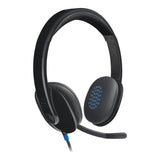 Logitech H540 Wired USB Headset with Noise Cancelling Mic 981-000481