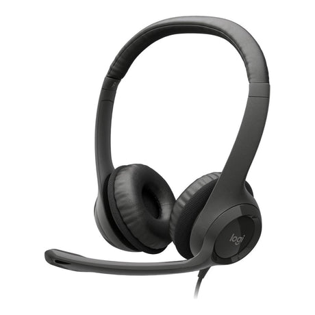 Logitech H390 USB Headset with Noise-Canceling Mic 981-000803