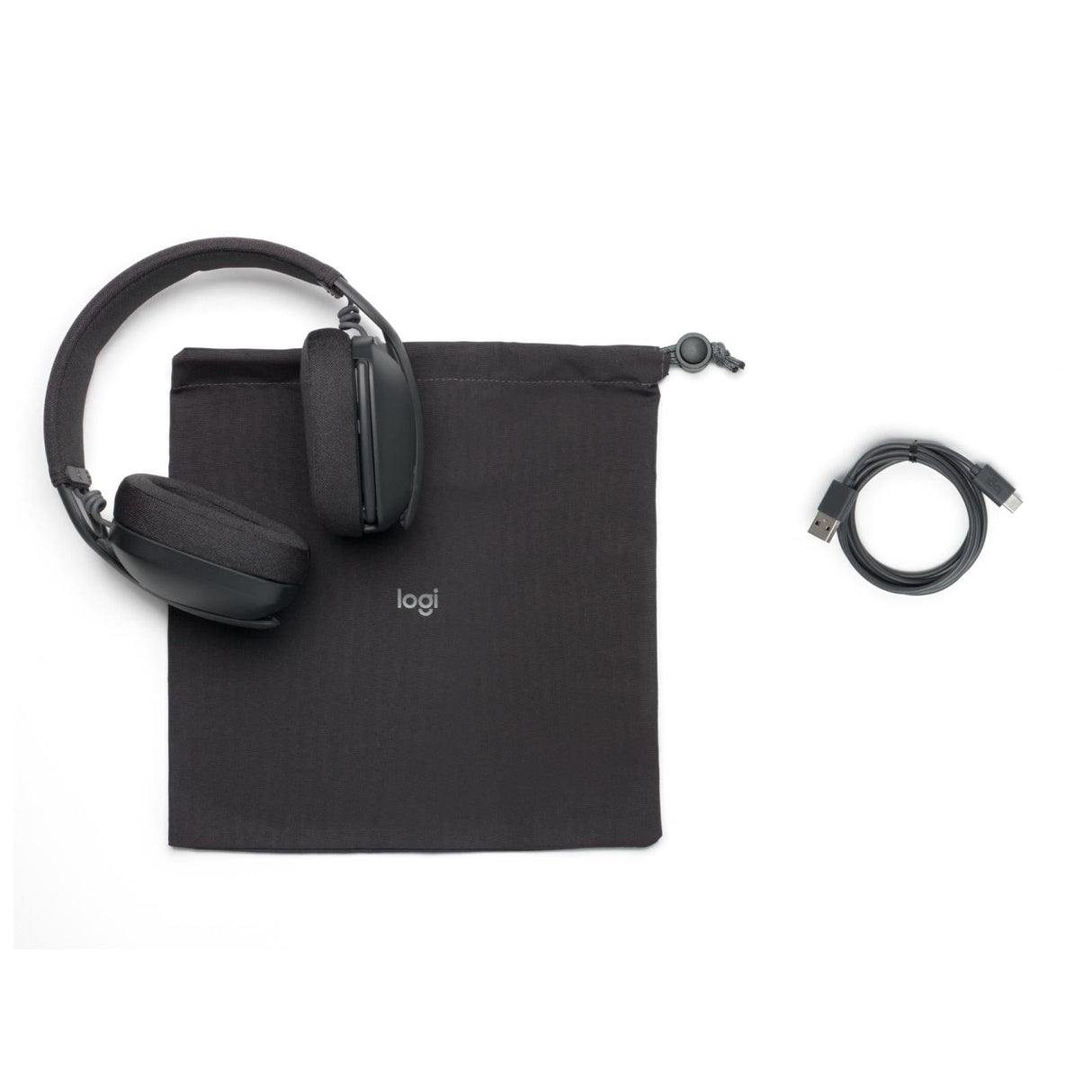 Logitech® Zone Vibe 100 Wireless Bluetooth Headset Graphite 981-001216