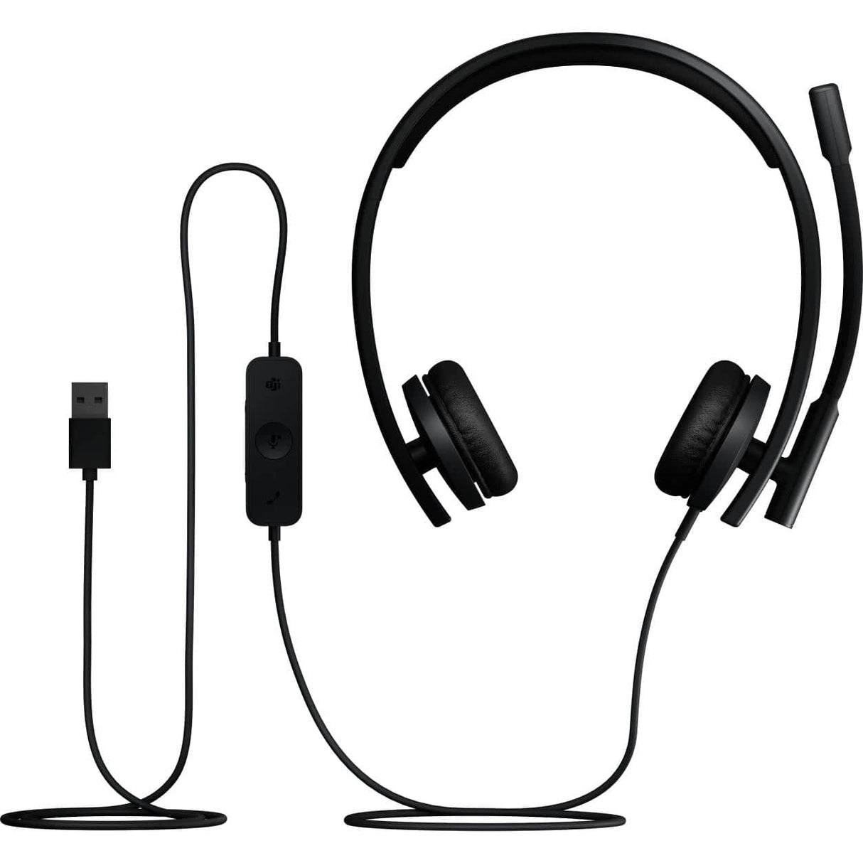 Logitech H570e USB Type-A Wired Headset Black 981-001430