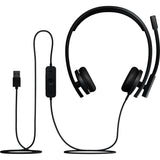 Logitech H570e USB Type-A Wired Headset Black 981-001430