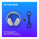 Logitech G G321 Wireless Gaming Headset White 981-001569