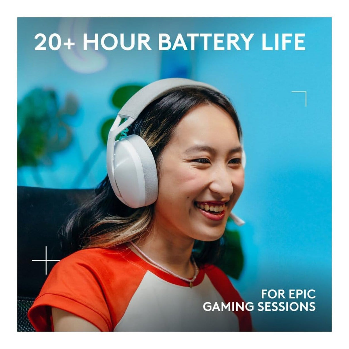 Logitech G G321 Wireless Gaming Headset White 981-001569