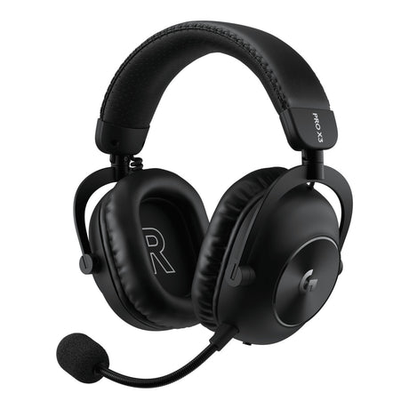 Logitech PRO X3 LIGHTSPEED Wireless Gaming Headset Black 981-001740
