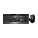 Rapoo 9900M-US-BLACK Multi-Mode Wireless Ultra-slim Advanced Keyboard and Mouse Combo