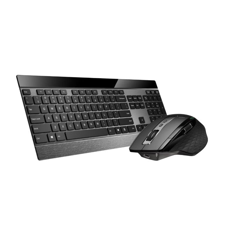 Rapoo 9900M-US-BLACK Multi-Mode Wireless Ultra-slim Advanced Keyboard and Mouse Combo